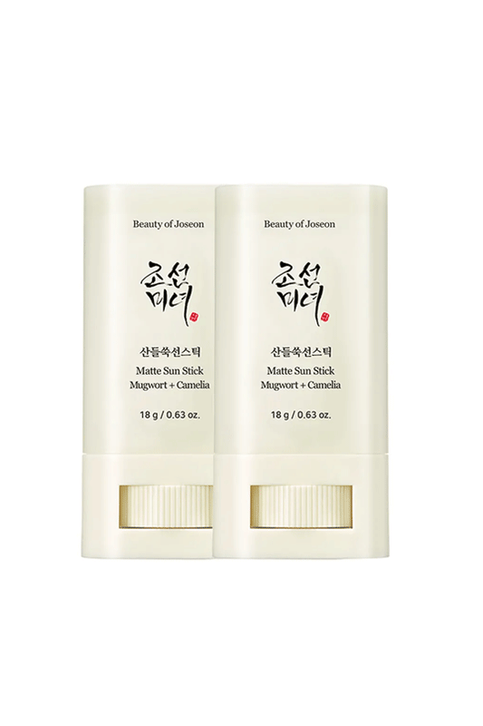 beauty of joseon Matte sun stick: Mugwort + Camelia Double Pack