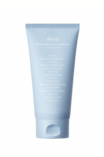 Abib Deep Clean Foam Cleanser Sedum Hyaluron Foam