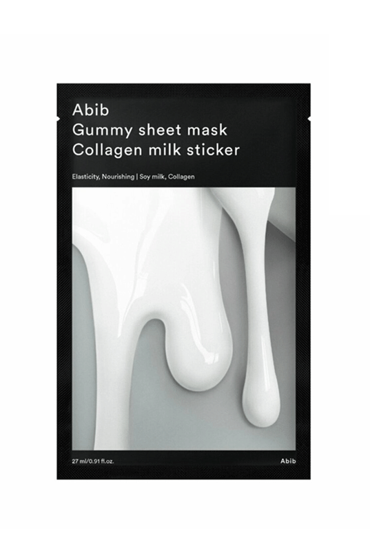 Abib Gummy Sheet Mask Collagen Milk Sticker