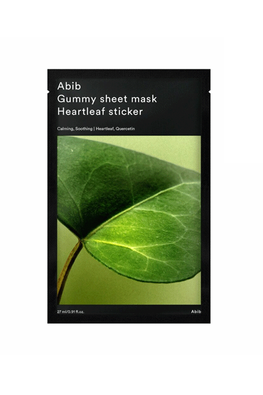 Abib Gummy Sheet Mask Heartleaf Sticker