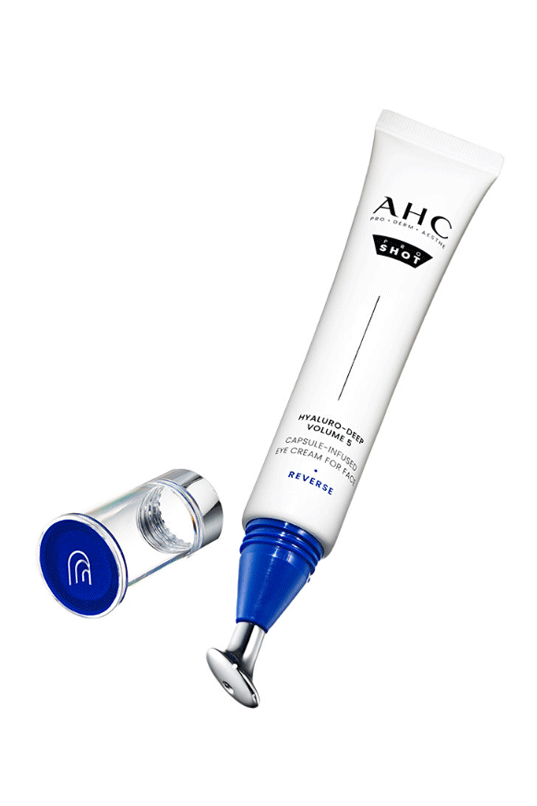 AHC Pro Shot Hyaluro-Deep Volume 5 Capsule-Infused Eye Cream for Face