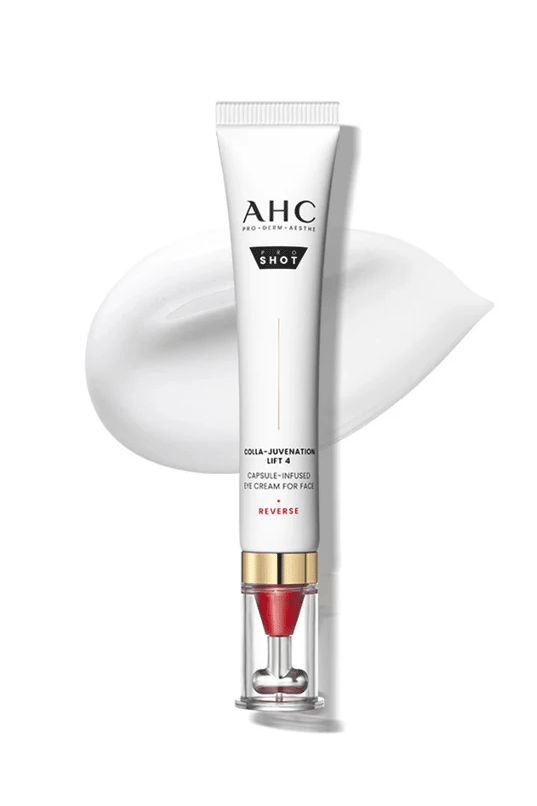 AHC Pro Shot Colla-Juvenation Lift 4 Capsule-Infused Eye Cream for Face