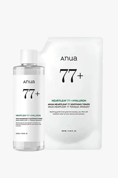 Anua Heartleaf 77% Soothing Toner (350ml, Special Set)