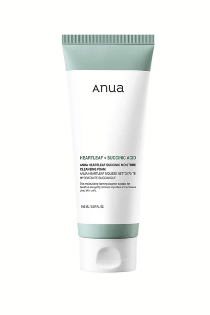 ANUA Heartleaf Succinic Moisture Cleansing Foam