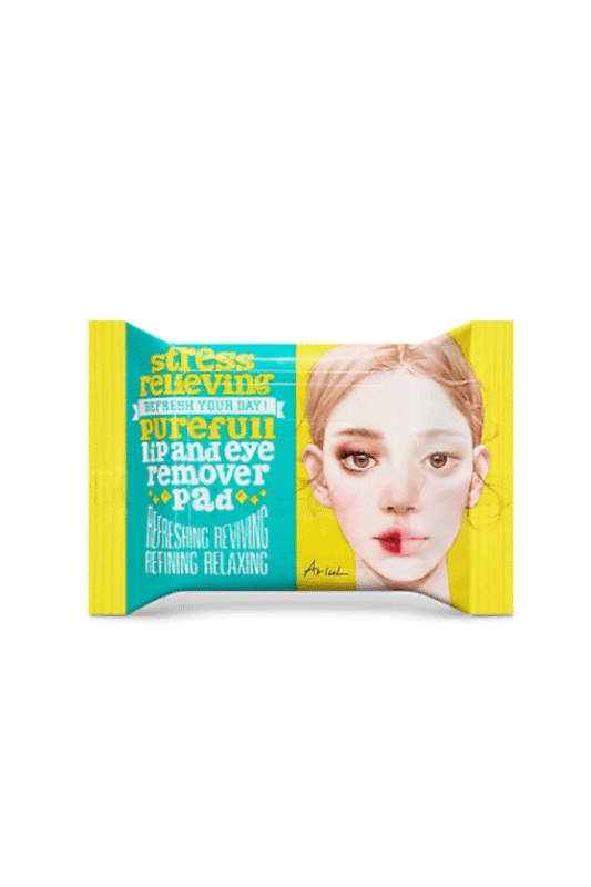 Ariul Stress Relieving Purefull Lip and Eye Remover Pad