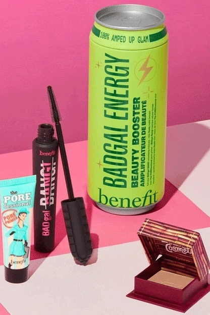 Benefit BADgal Energy Mascara, Primer & Bronzer Trio