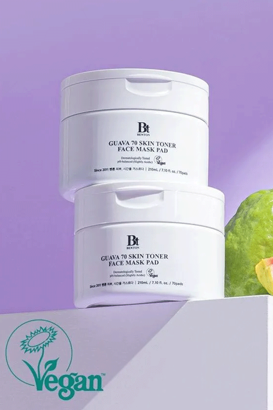 BENTON Guava 70 Skin Toner Face Mask Pad