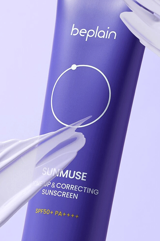 Beplain Sun Muse Tone Up & Correcting Sun Cream