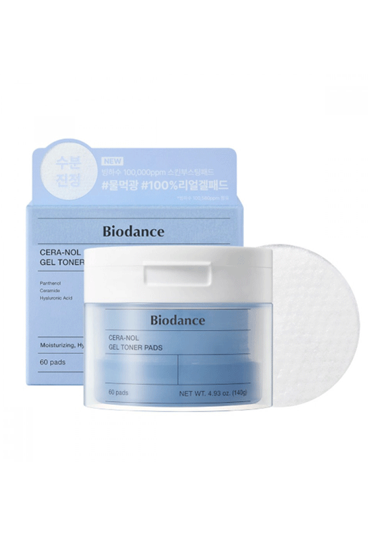 BIODANCE Hydro Cera-Nol Gel Toner Pads