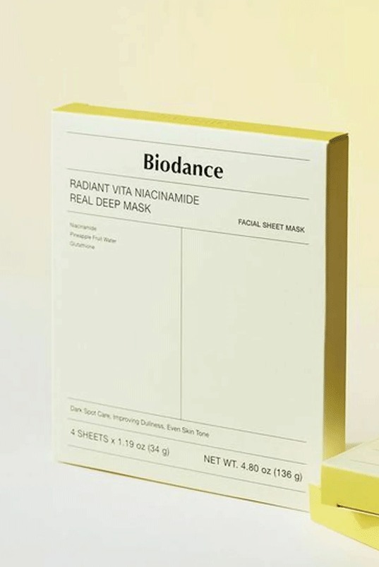 BIODANCE Radiant Vita Niacinamide Real Deep Mask