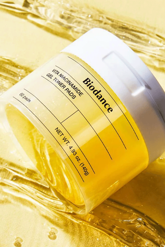 Biodance Vita Niacinamide Gel Toner Pad