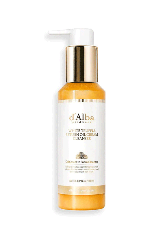 d'Alba White Truffle Return Oil Cream Cleanser