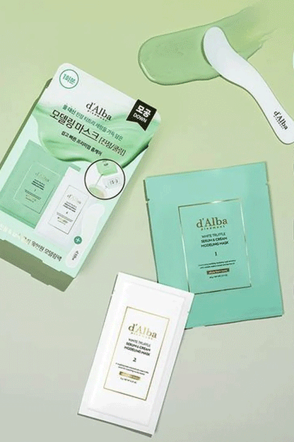 d'Alba White Truffle Serum & Cream Modeling Mask [Calming/Cooling]