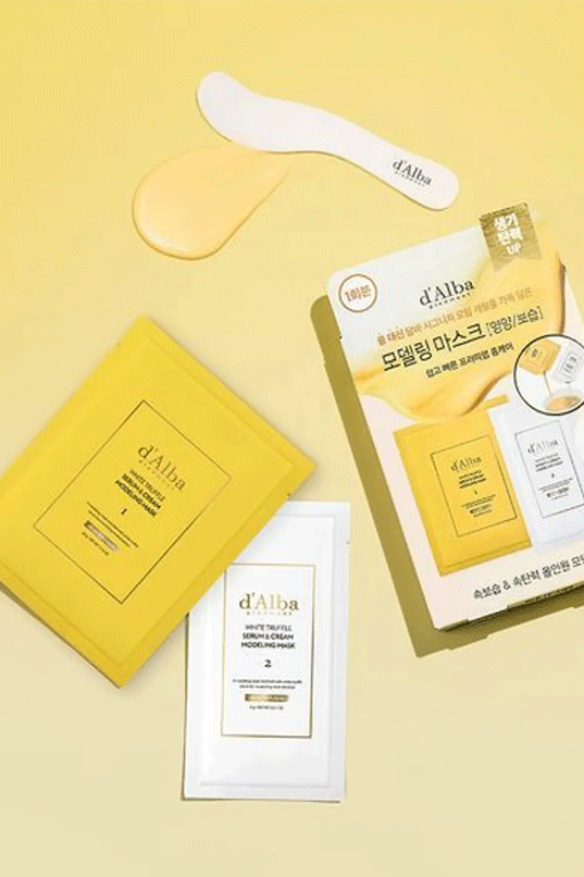 d'Alba White Truffle Serum & Cream Modeling Mask (1ea)