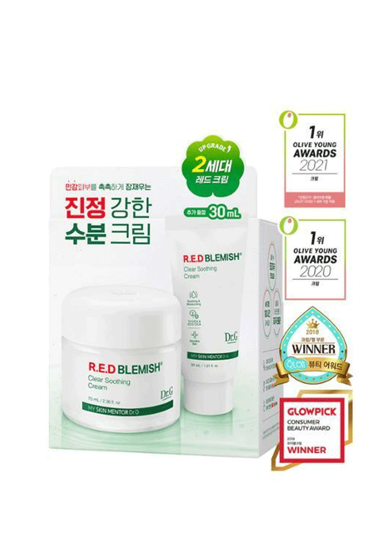 Dr.G RED Blemish Clear Soothing Cream (70ml+30ml)