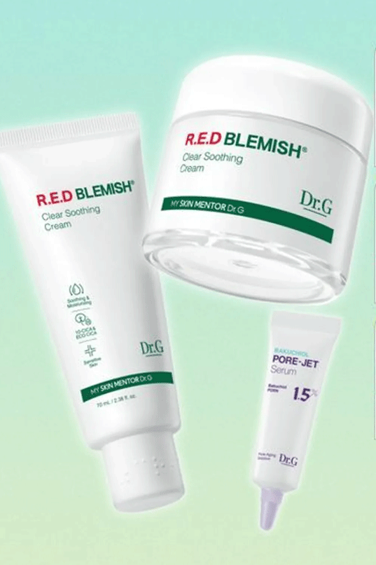 Dr.G RED Blemish Clear Soothing Cream (70ml+70ml)