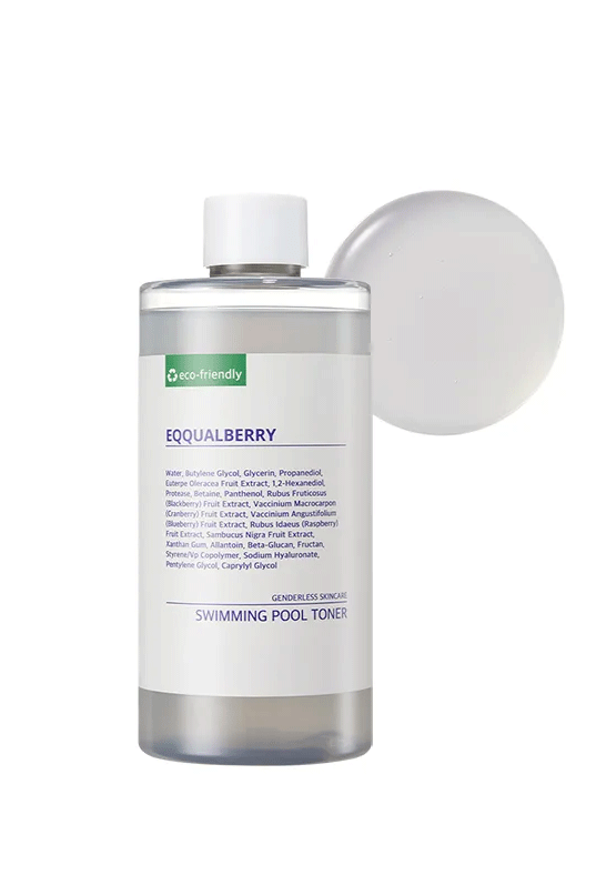 EQQUALBERRY Swimming Pool Daily Facial Toner