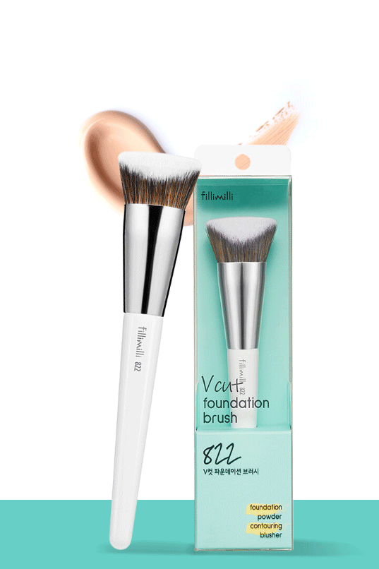 Fillimilli V Cut Foundation Brush 822