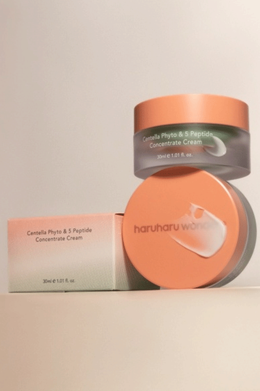 Haruharu Wonder Centella Phyto & 5 Peptide Concentrate Cream