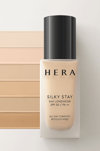 HERA New Silky Stay Foundation SPF20/PA++