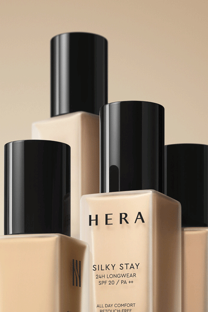 HERA New Silky Stay Foundation SPF20/PA++