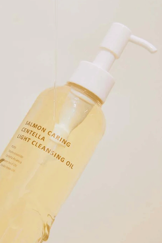 HEVEBLUE Salmon Caring Centella Light Cleansing Oil