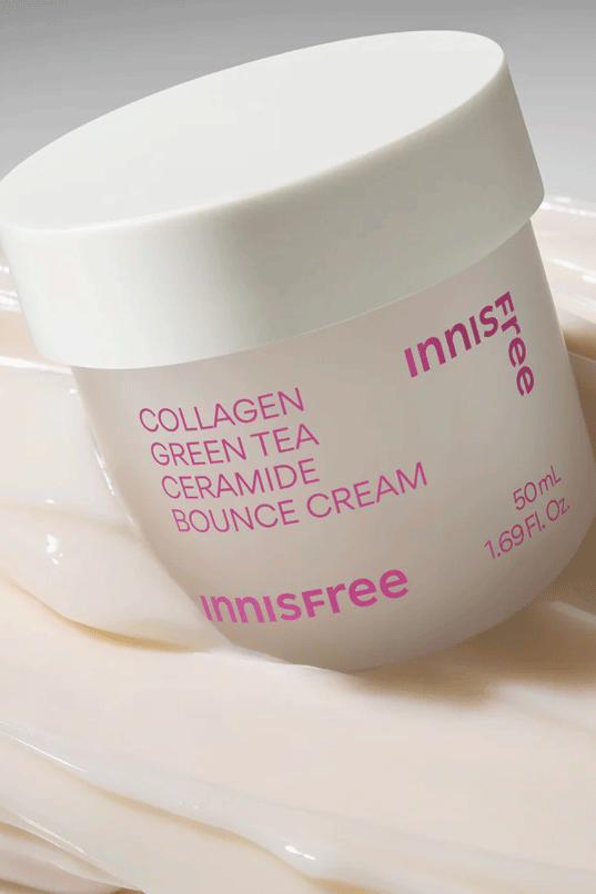 INNISFREE Collagen Green Tea Ceramide Bounce Cream