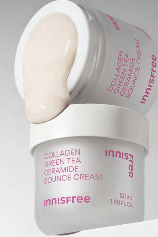 INNISFREE Collagen Green Tea Ceramide Bounce Cream