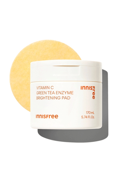 INNISFREE Vitamin C Green Tea Enzyme Brightening Pad