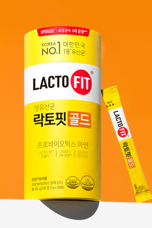 LACTO-FIT Probiotics Gold 30 Sticks (Lacto-5X Formula)