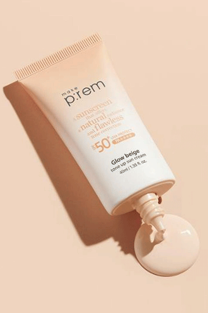 makep:rem Glow Beige Tone Up Sun Cream