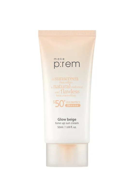 makep:rem Glow Beige Tone Up Sun Cream