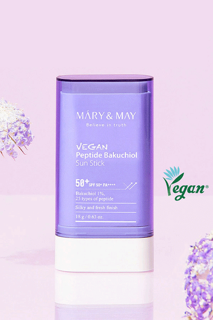 MARY&MAY Vegan Peptide Bakuchiol Sun Stick