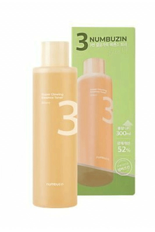 Numbuzin No.3 Super Glowing Essence Toner (300ml)