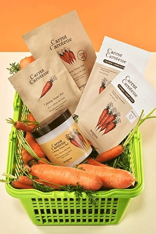 SKINFOOD Carrot Carotene Calming Water Pad (Special Set)