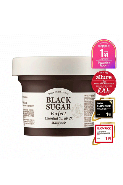 SKINFOOD Black Sugar Perfect Essential Scrub 2X