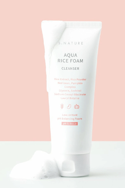 S.NATURE Aqua Rice Mild Acidic Foam Cleanser