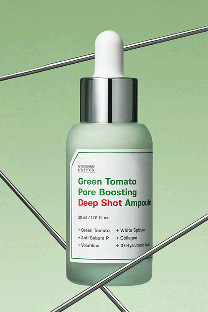 SUNGBOON EDITOR Green Tomato Pore Boosting Deep Shot Ampoule