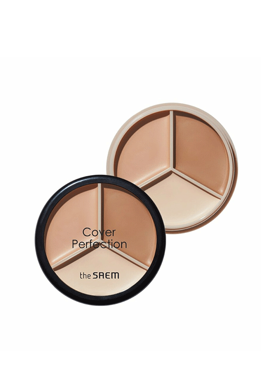 The SAEM Cover Perfection Triple Pot Concealer