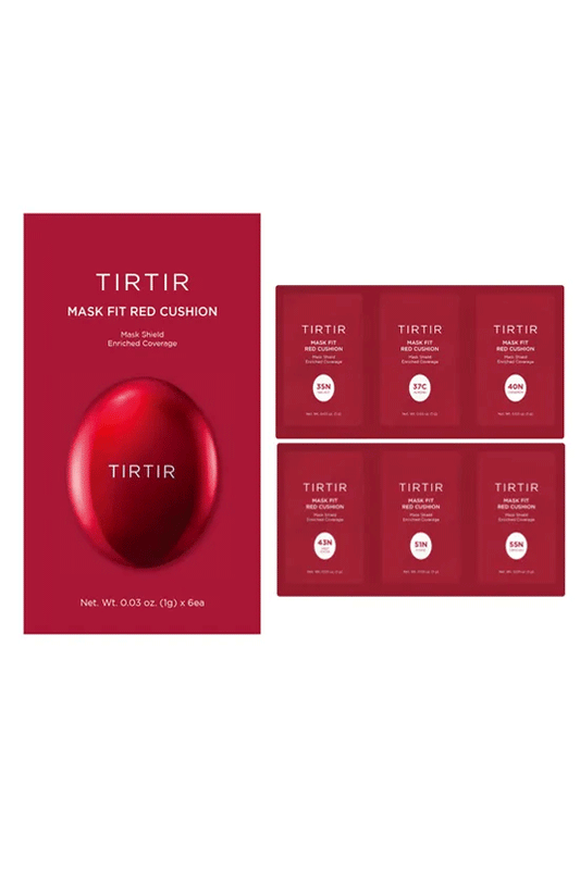 TIRTIR Mask Fit Red Cushion 6 Shade Trial Kit