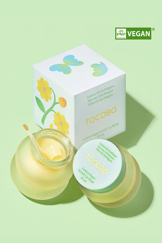 TOCOBO Lemon Sugar Scrub Lip Mask