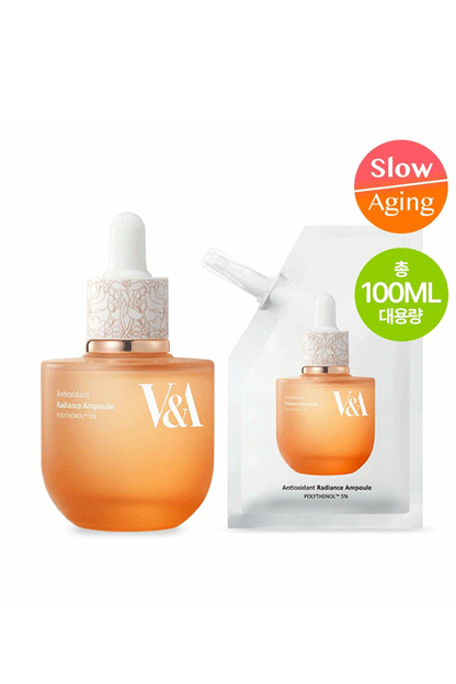 V&A BEAUTY Antioxidant Radiance Ampoule 50ml (Refill Set)