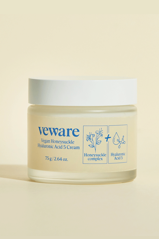 Veware Vegan Honeysuckle Hyaluronic Acid 5 Cream