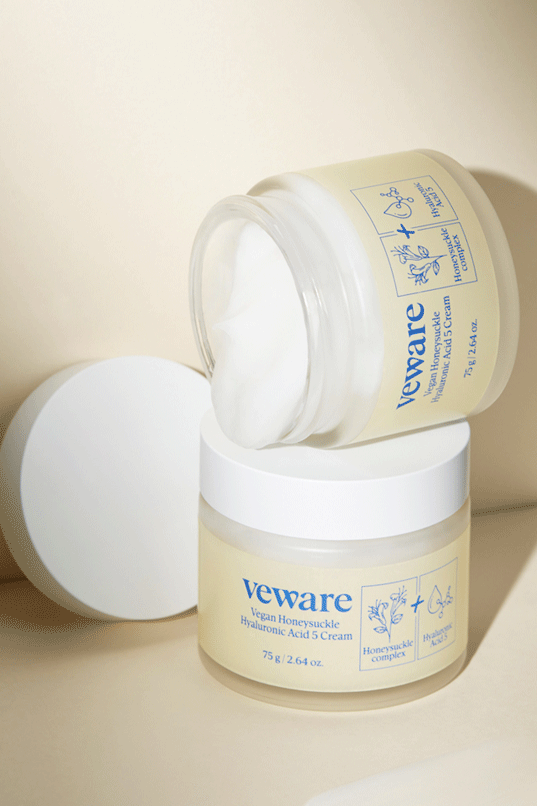 Veware Vegan Honeysuckle Hyaluronic Acid 5 Cream