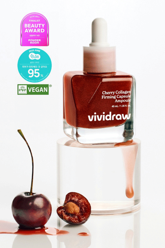 Vividraw Cherry Collagen Firming Capsule Ampoule