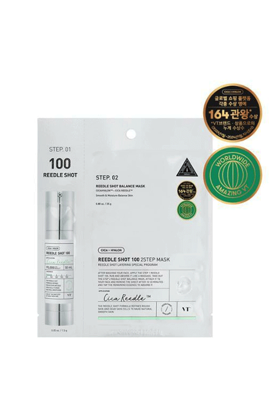 VT Reedle Shot 100 2-Step Mask Sheet